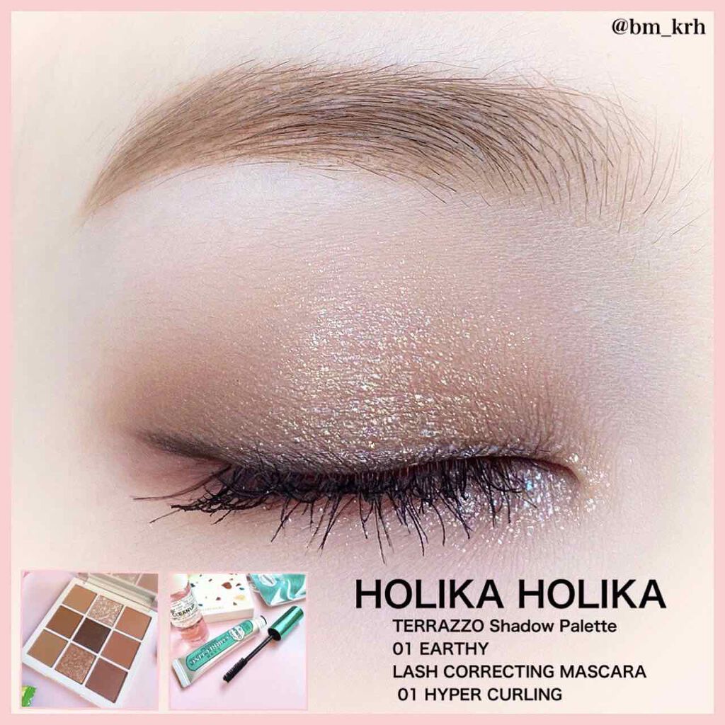 TERRAZZO Shadow palette/HOLIKA HOLIKA/アイシャドウパレットを使ったクチコミ（1枚目）