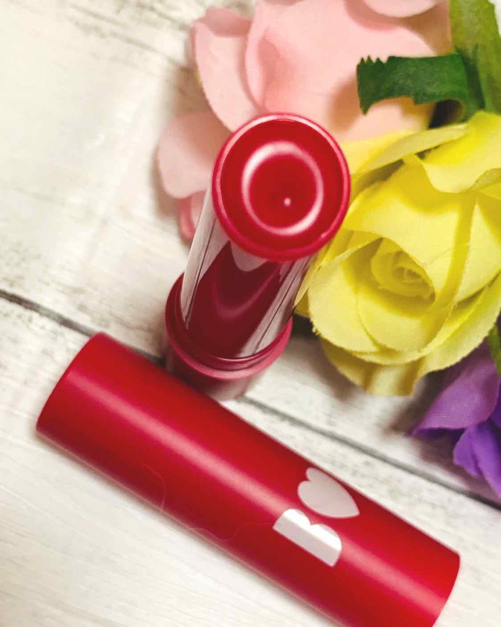 つやぷるリップR/b idol/口紅を使ったクチコミ（2枚目）