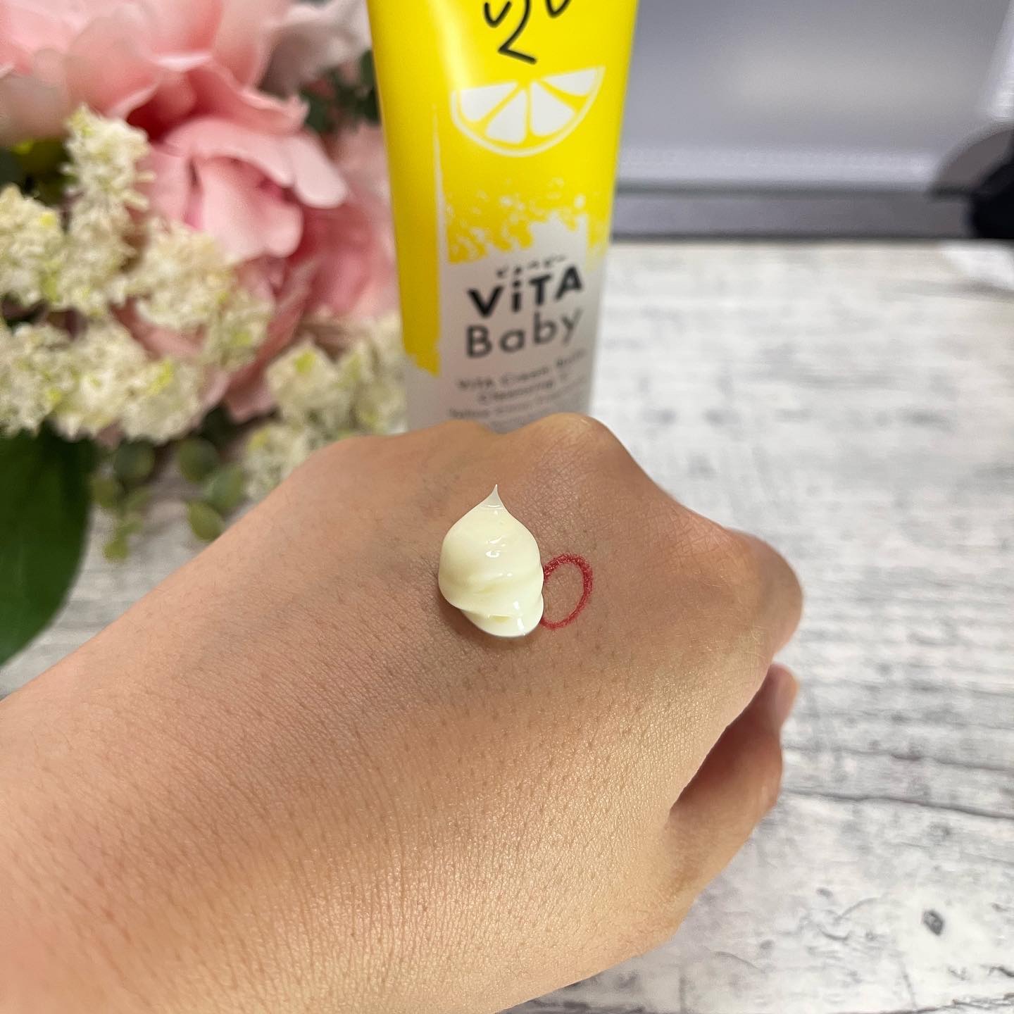 ViTAクリームバームクレンジングC/ViTABaby/クレンジングバームを使ったクチコミ（2枚目）