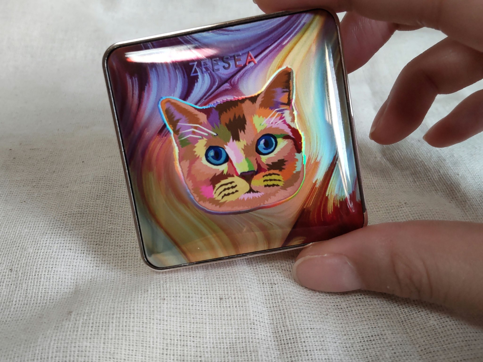 アニマルアイシャドウ(4シェード)/ZEESEA/アイシャドウパレットを使ったクチコミ（1枚目）