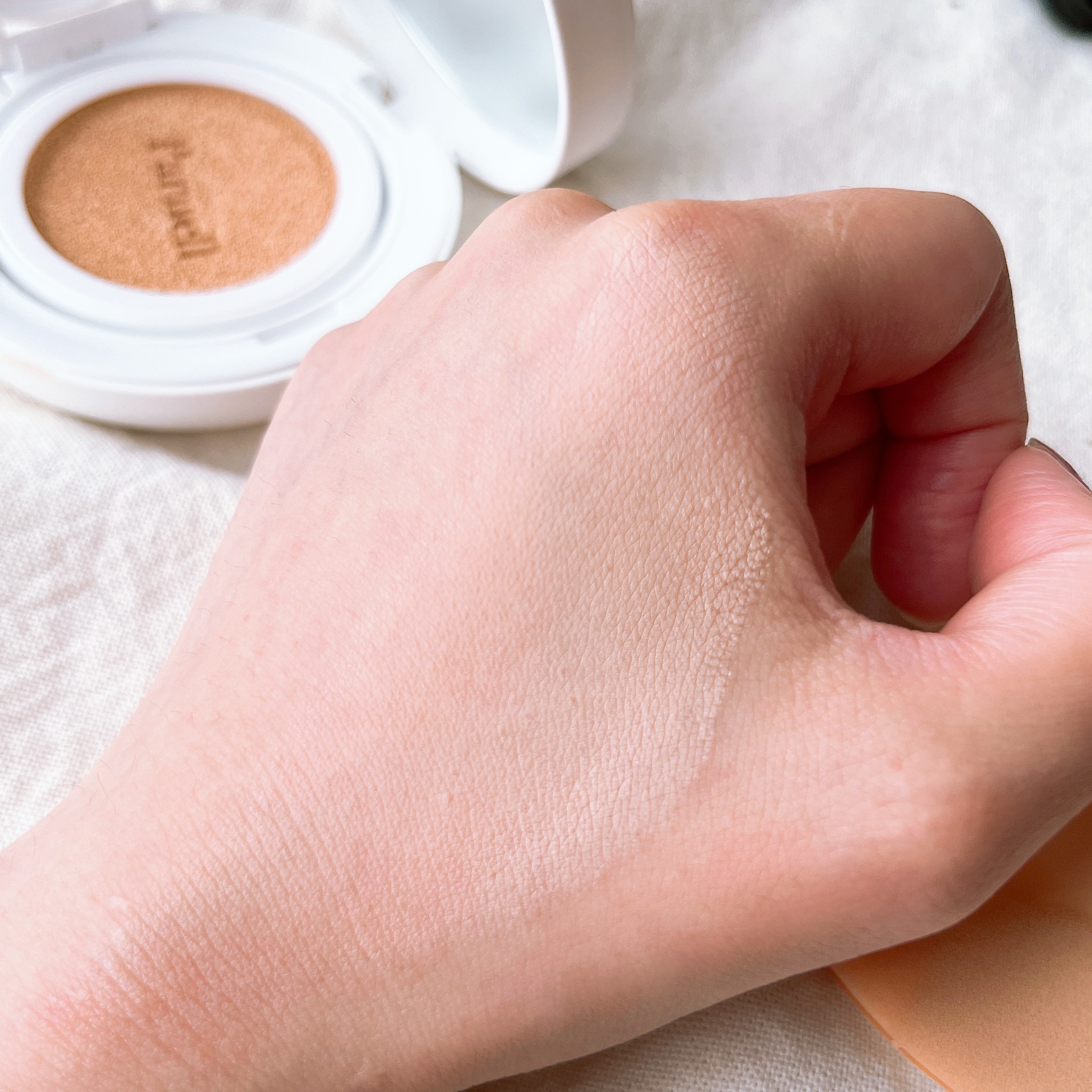 シカマヌ　セラム　クッションファンデ/parnell/クッションファンデーションを使ったクチコミ（3枚目）