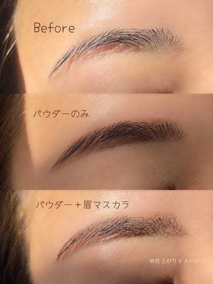 ヘビーローテーション カラーリングアイブロウEX/ヘビーローテーション/眉マスカラを使ったクチコミ(4枚目)