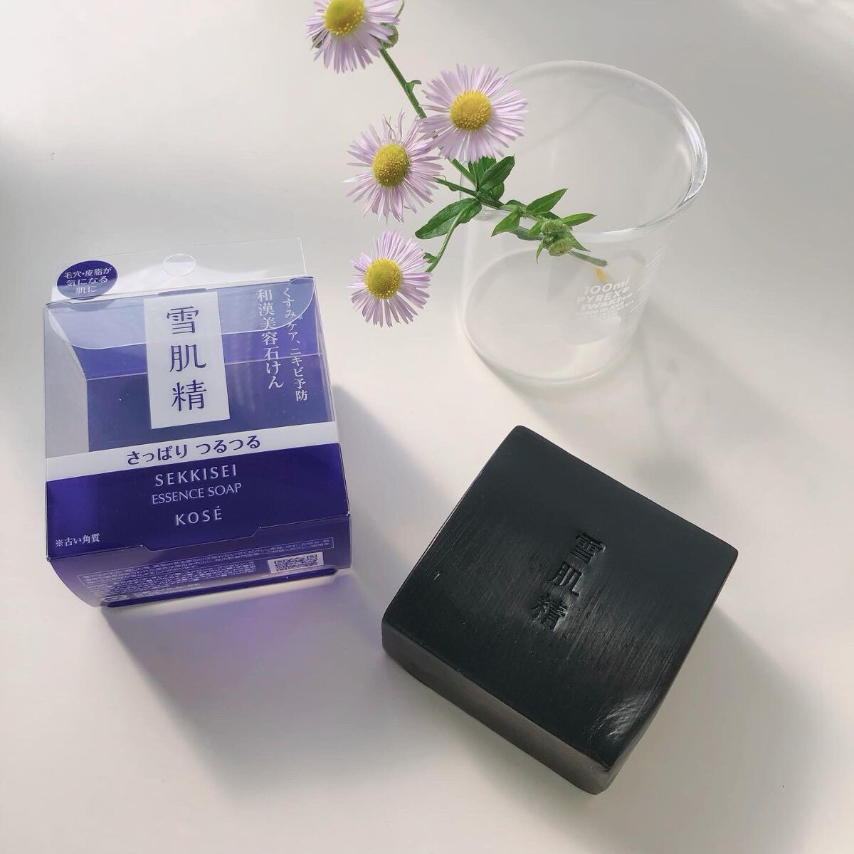 エッセンス ソープ/雪肌精/洗顔石鹸を使ったクチコミ（2枚目）