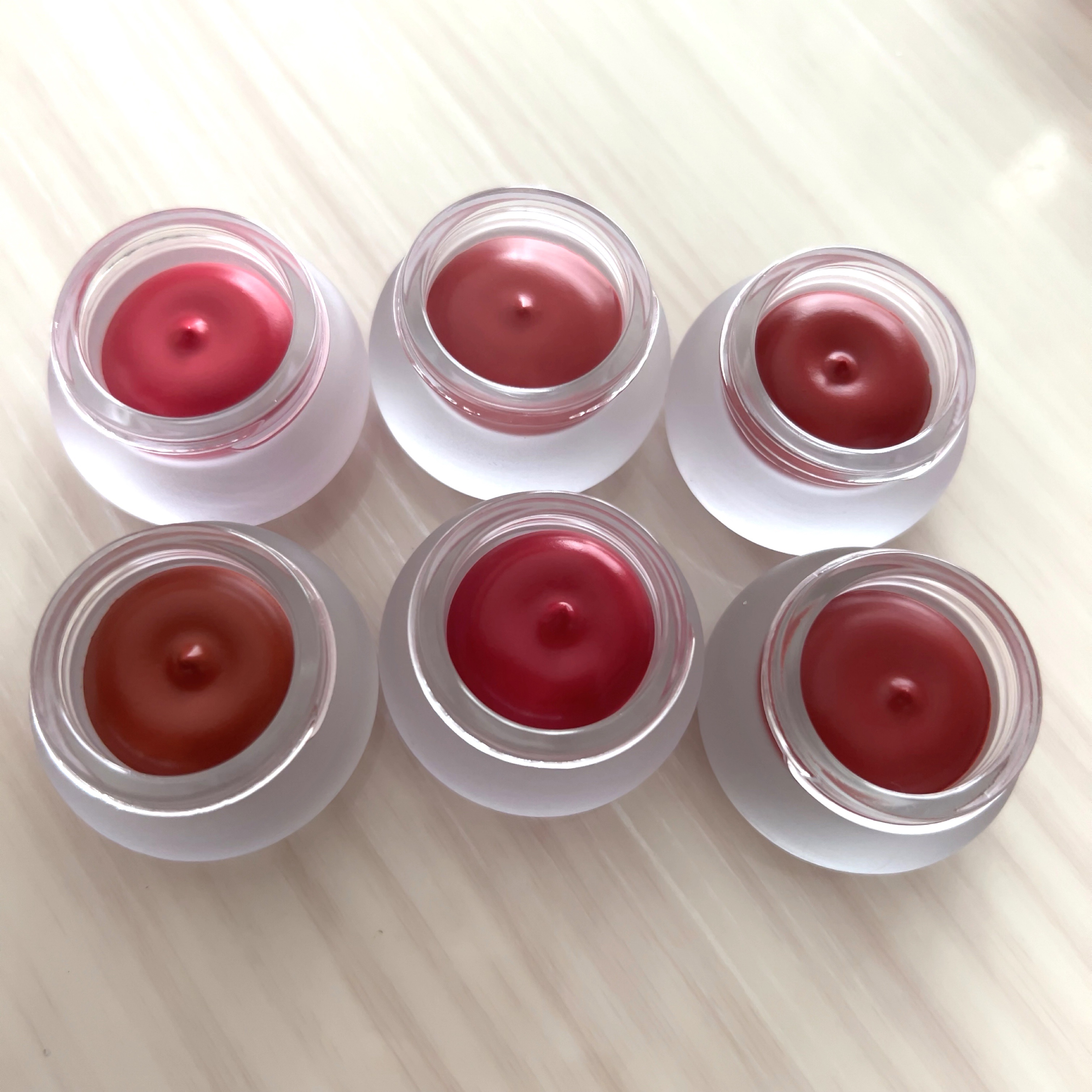 リップアンドチーク ブラーリープリンポット/fwee/口紅を使ったクチコミ（2枚目）