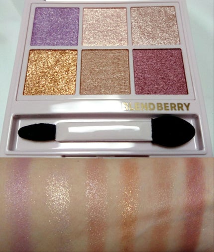 オーラクリエイション/BLEND BERRY/アイシャドウパレットを使ったクチコミ(2枚目)