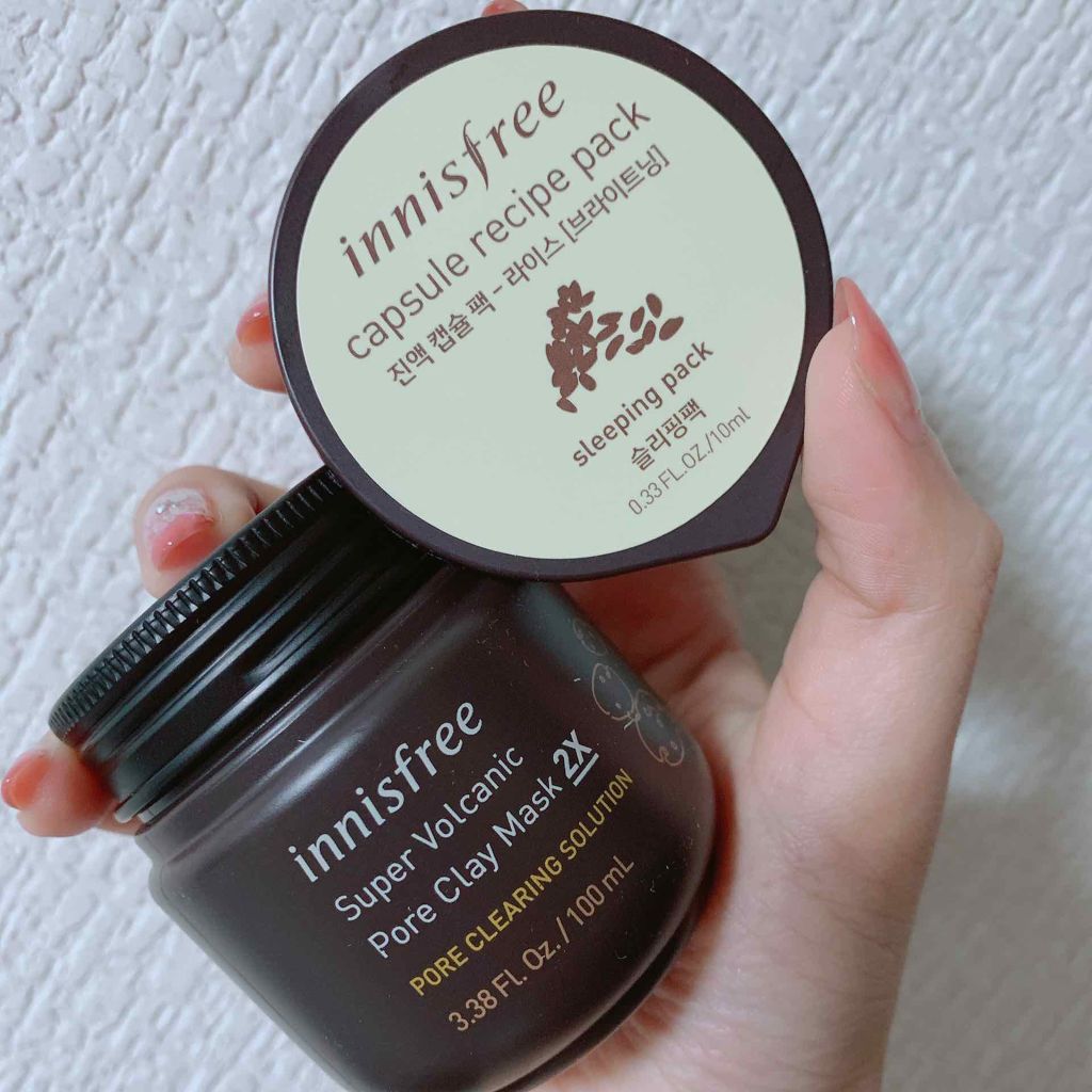 カプセルレシピパック RI/innisfree/洗い流すパック・マスクを使ったクチコミ（2枚目）