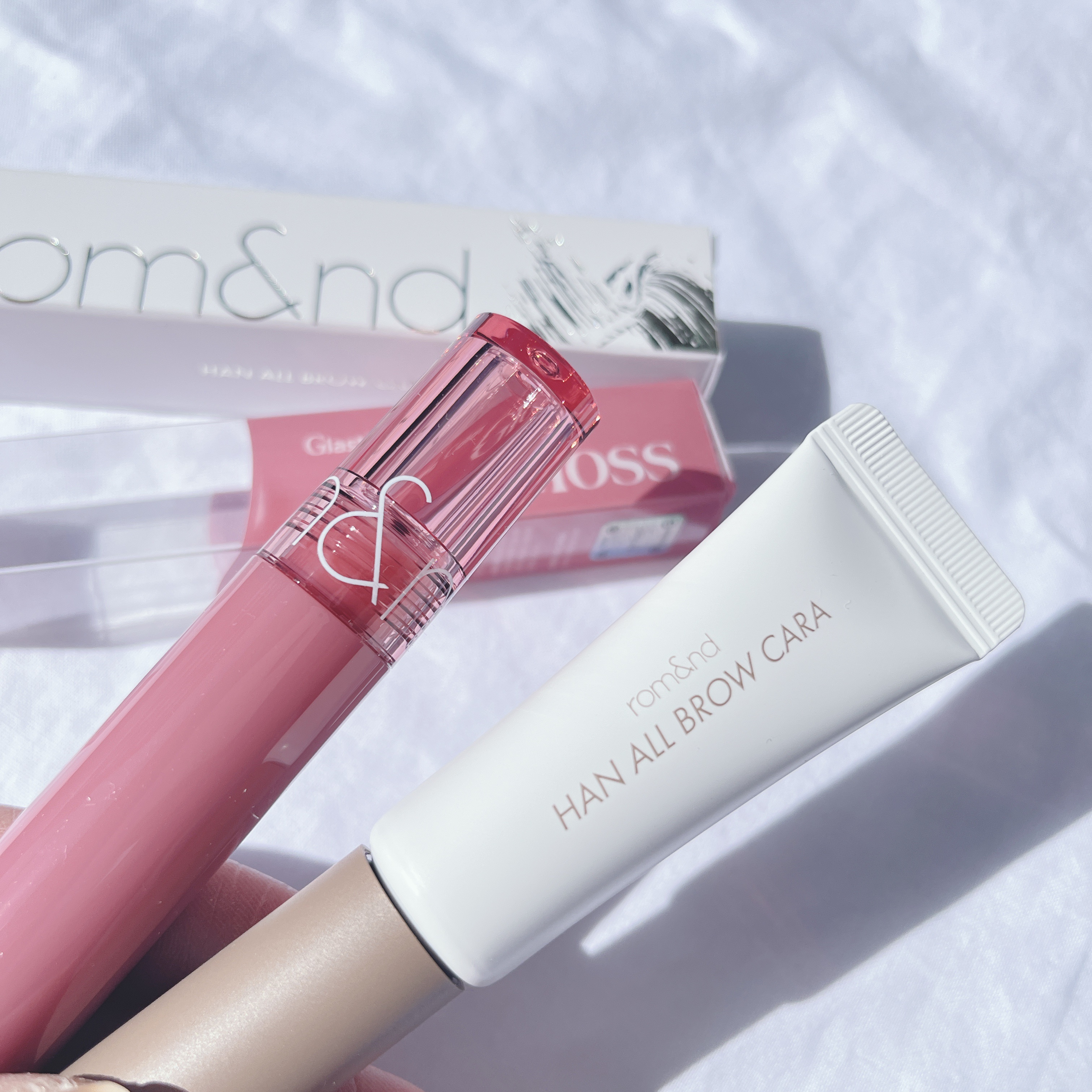 ハンオールブロウカラ/rom&nd/眉マスカラを使ったクチコミ（2枚目）