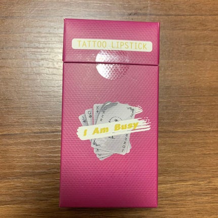 シガレット リキッドティント ianbusy/FOMOMY/リップティントを使ったクチコミ(1枚目)