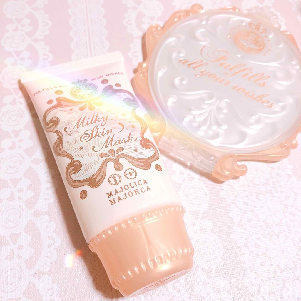 ミルキースキンマスク/MAJOLICA MAJORCA/化粧下地を使ったクチコミ(1枚目)