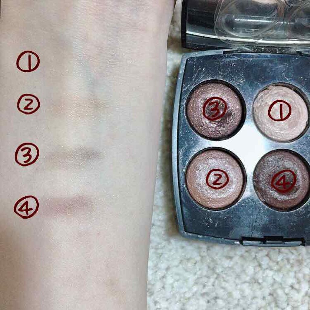 レ キャトル オンブル/CHANEL/アイシャドウパレットを使ったクチコミ(3枚目)