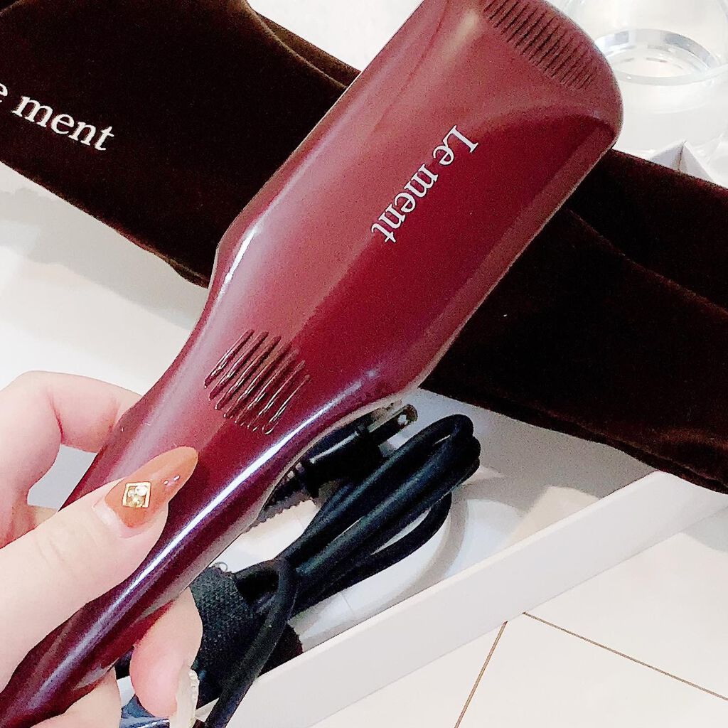 ストレートヒートブラシ/Le ment/ヒートブラシを使ったクチコミ(3枚目)