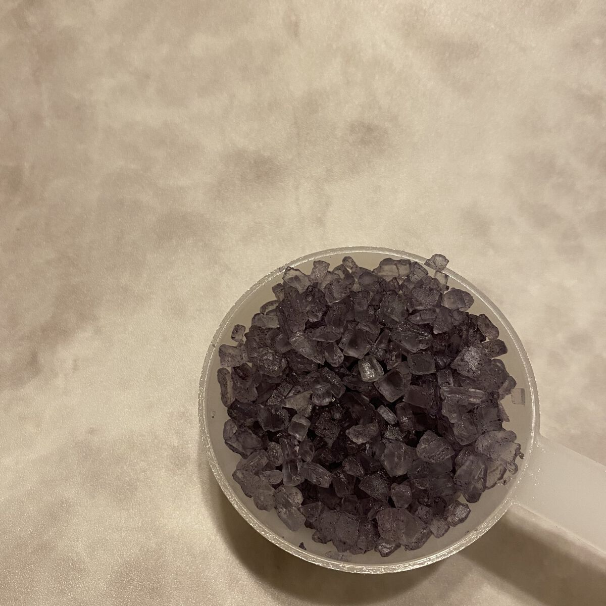 クリスタルバスソルト アメジスト/KRAACH/入浴剤を使ったクチコミ（2枚目）