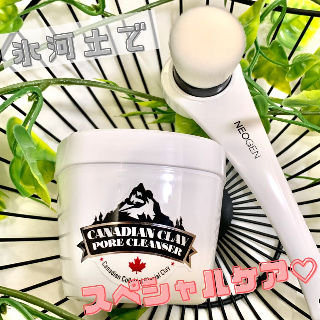 カナディアンクレイ ポア クレンザー/NEOGEN/洗い流すパック・マスクを使ったクチコミ(1枚目)