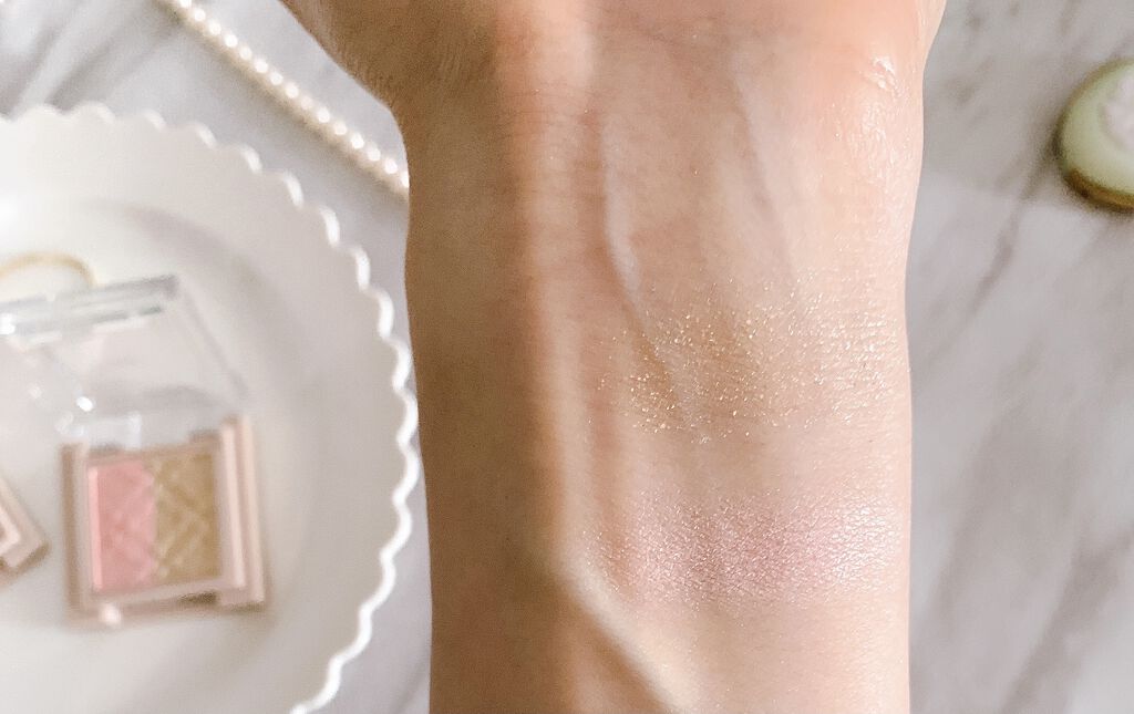 リシェ ダズリング デュオ アイズ/Visée/アイシャドウパレットを使ったクチコミ（2枚目）