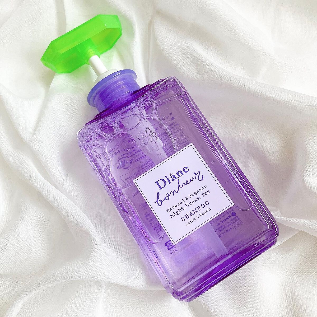 ダイアンボヌール モイスト＆リペア シャンプー/トリートメント ナイトドリームティーの香り シャンプー 500ml/ダイアン/市販シャンプーを使ったクチコミ（2枚目）