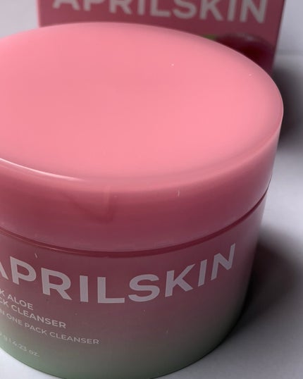 ピンクアロエメレンゲクレンザー/APRILSKIN/その他洗顔料を使ったクチコミ(5枚目)