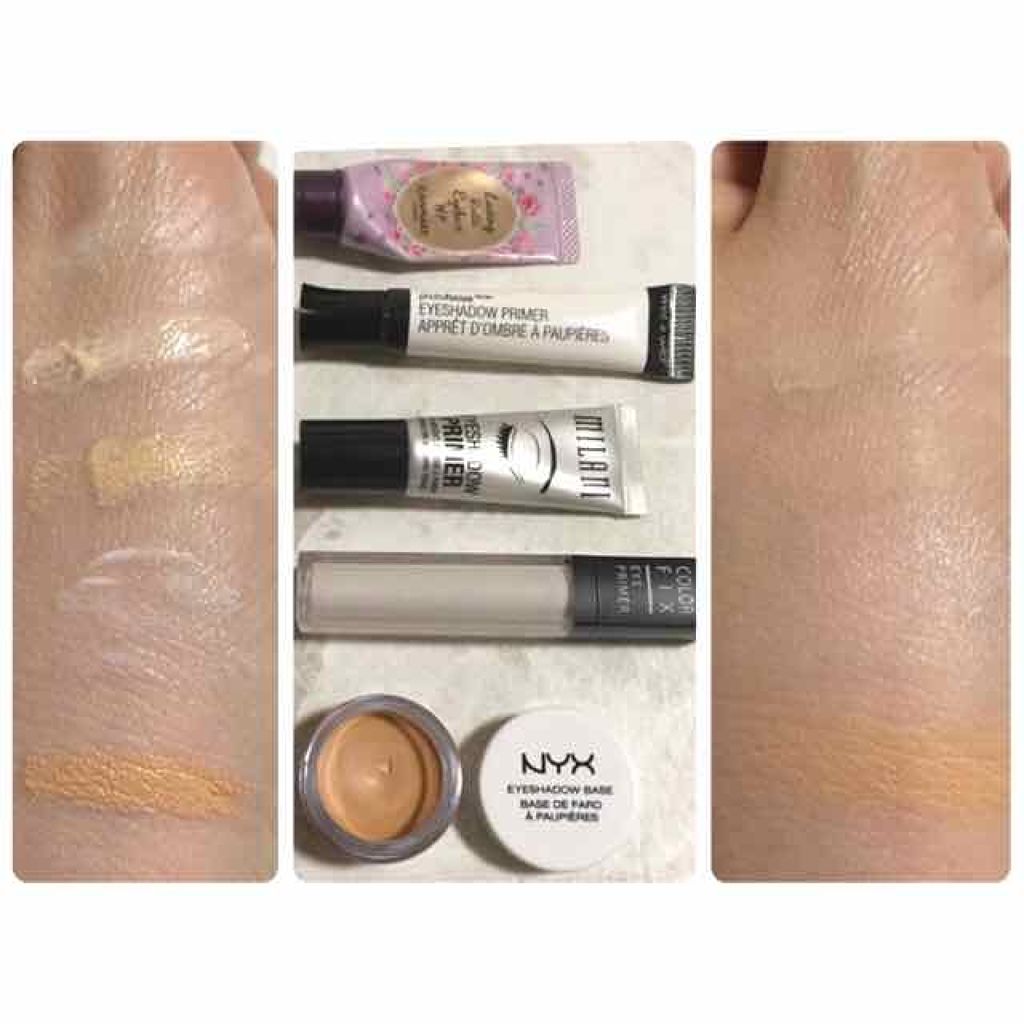 アイシャドウ ベース/NYX Professional Makeup/アイシャドウベースを使ったクチコミ（3枚目）