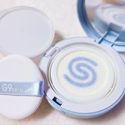 WHITE +UV CUSHION CREAM #COOL/G9SKIN/日焼け止めクリームを使ったクチコミ(6枚目)