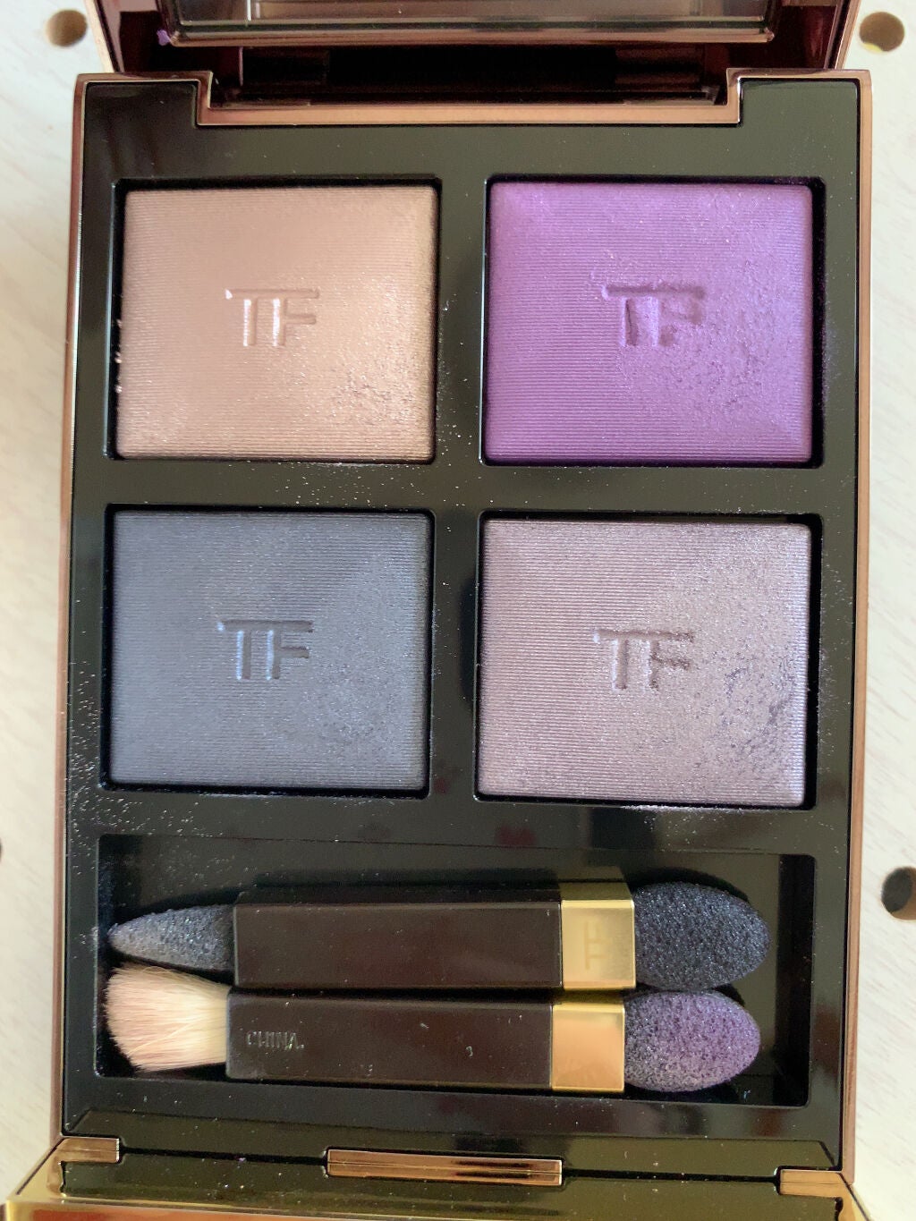 アイ カラー クォード/TOM FORD BEAUTY/アイシャドウパレットを使ったクチコミ(2枚目)