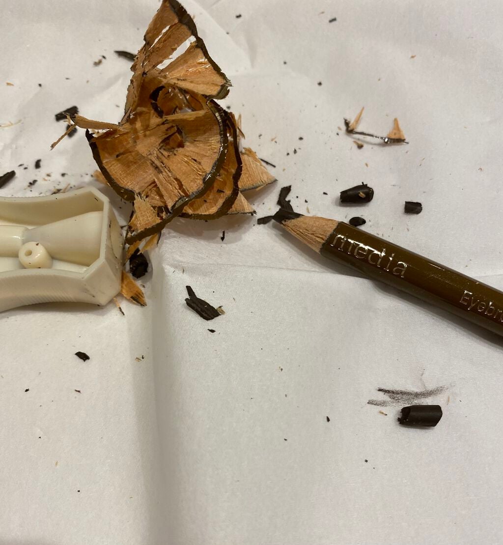 アイブロウペンシルA(削り)/media/アイブロウペンシルを使ったクチコミ(2枚目)