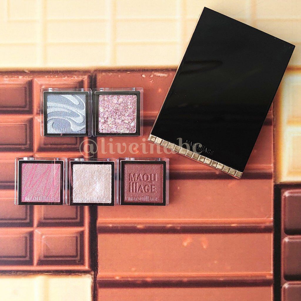 ドラマティックアイカラー (パウダー)/(クリーム)/マキアージュ/アイシャドウパレットを使ったクチコミ（2枚目）