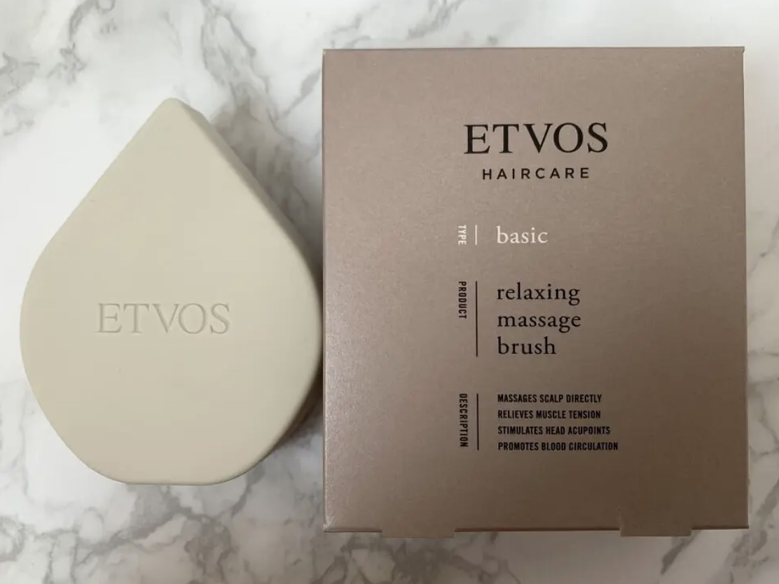 リラクシングマッサージブラシ/エトヴォス/スカルプブラシを使ったクチコミ（1枚目）