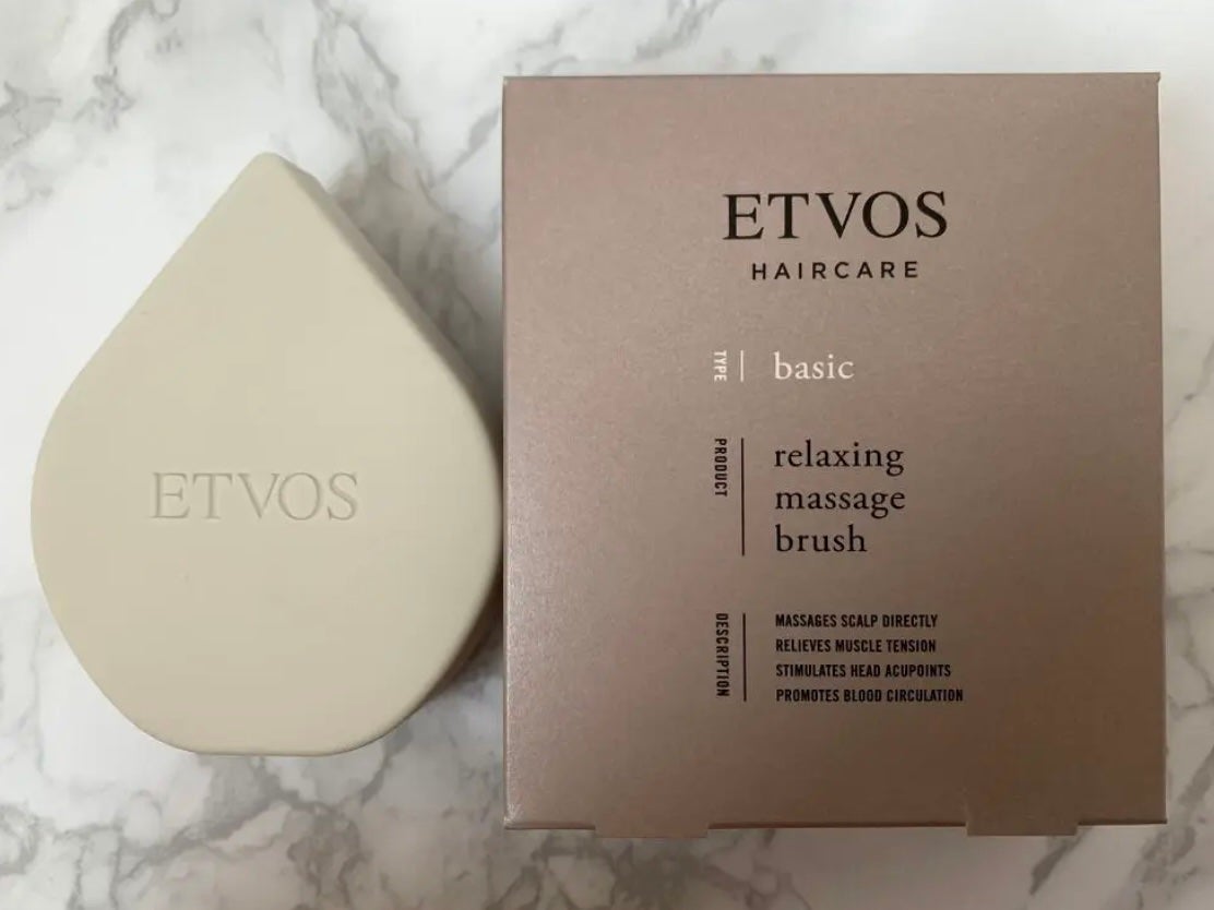 リラクシングマッサージブラシ/エトヴォス/スカルプブラシを使ったクチコミ(1枚目)