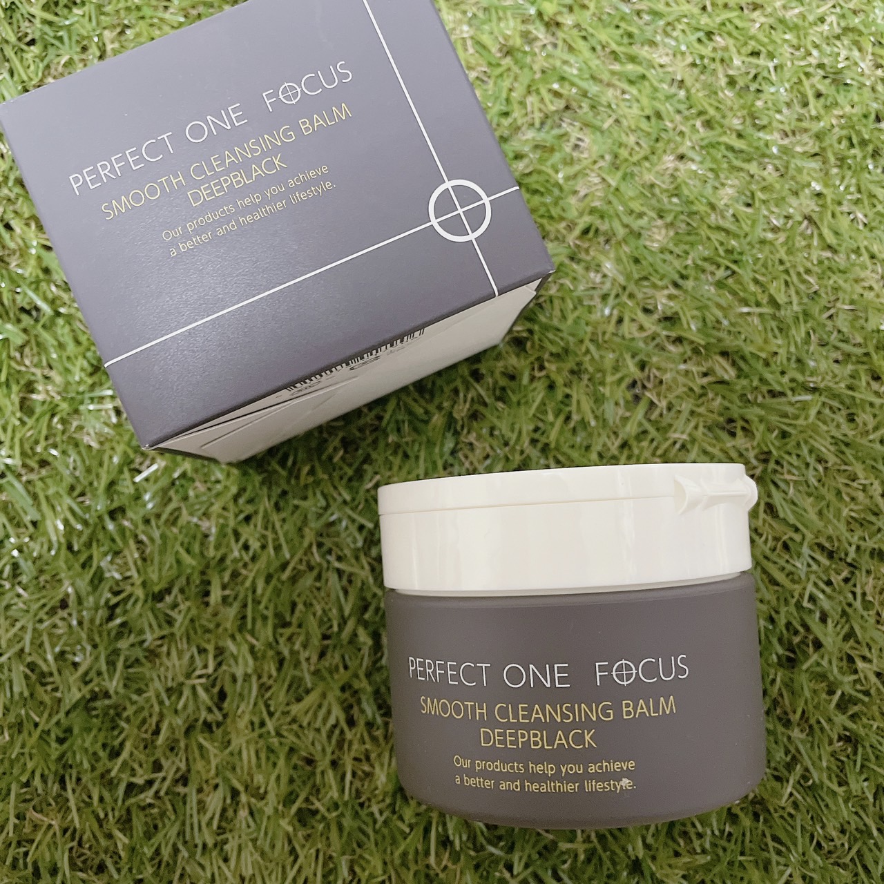 パーフェクトワンフォーカス スムースクレンジングバーム ディープブラック/PERFECT ONE  FOCUS/クレンジングバームを使ったクチコミ（2枚目）