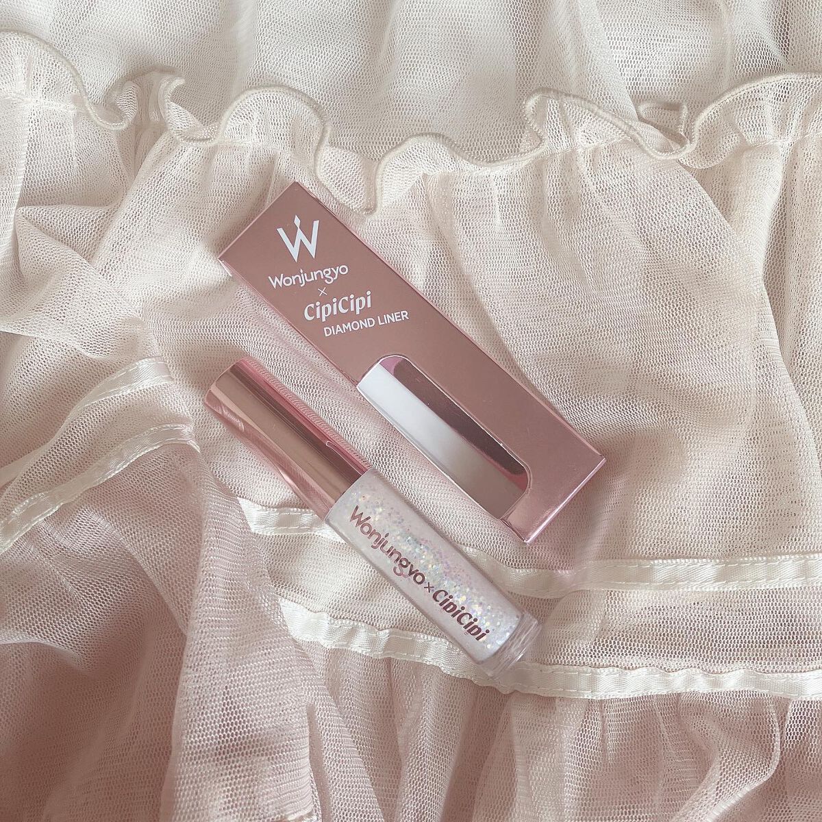 ウォンジョンヨ ダイヤモンドライナー/Wonjungyo/リキッドアイシャドウを使ったクチコミ(4枚目)