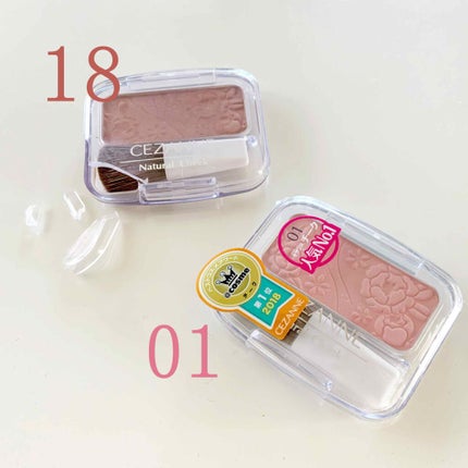 ナチュラル チークN/CEZANNE/パウダーチークを使ったクチコミ(1枚目)