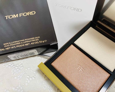 スキン イルミネイティング パウダー デュオ/TOM FORD BEAUTY/プレストパウダーを使ったクチコミ（1枚目）