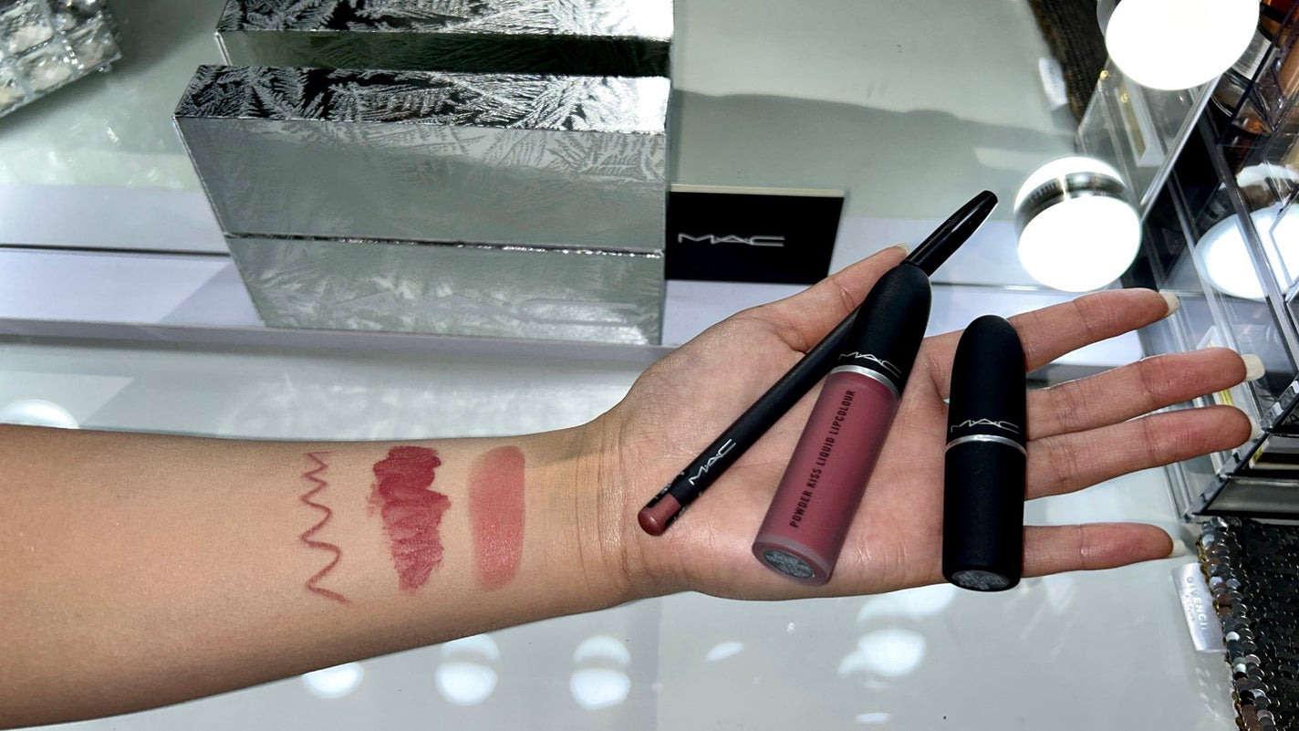 パウダー スノー パウダー キス リップ キット/M・A・C/メイクアップキットを使ったクチコミ(5枚目)