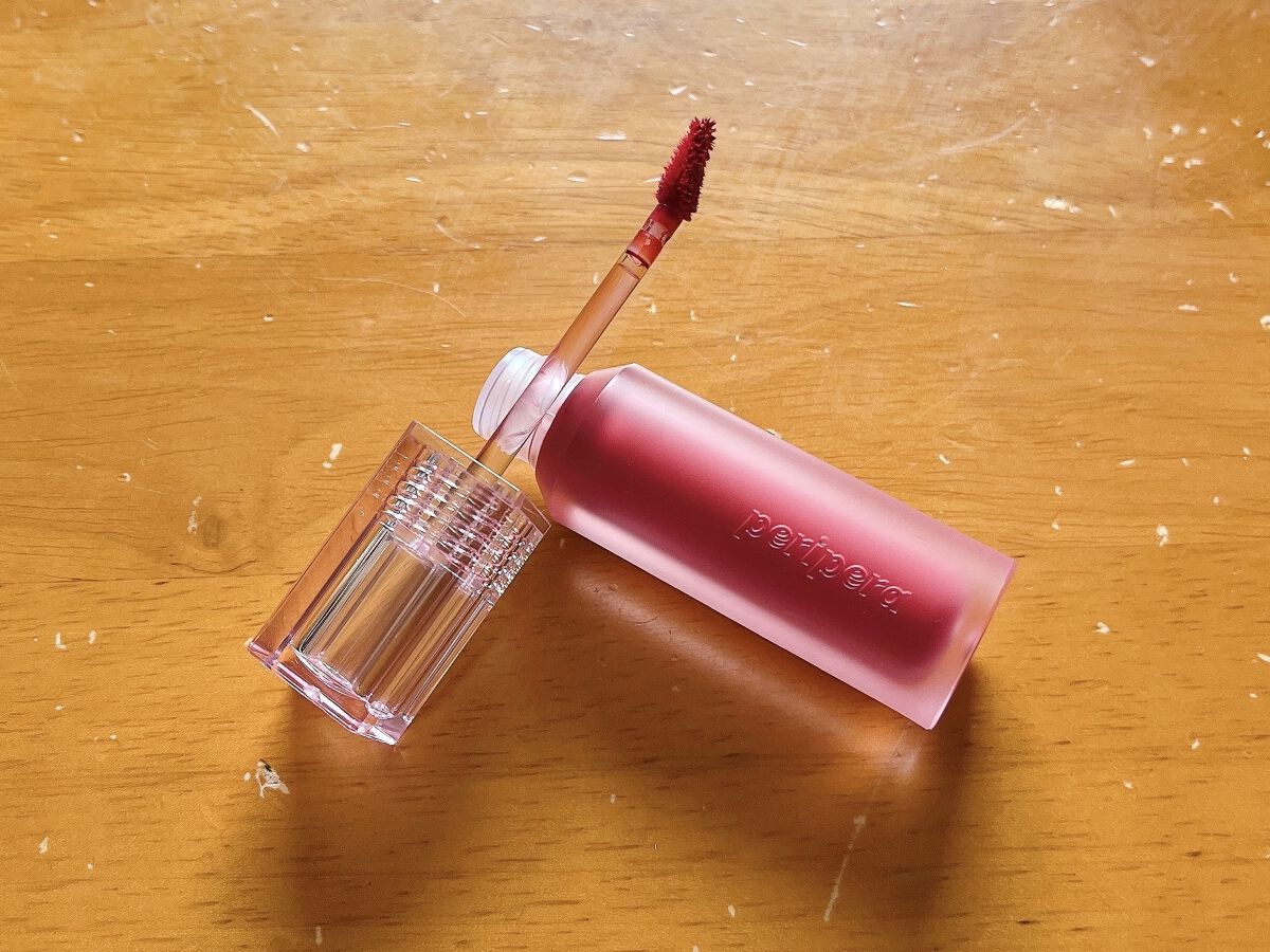 ウォーター ベアー ティント/PERIPERA/リップティントを使ったクチコミ（3枚目）