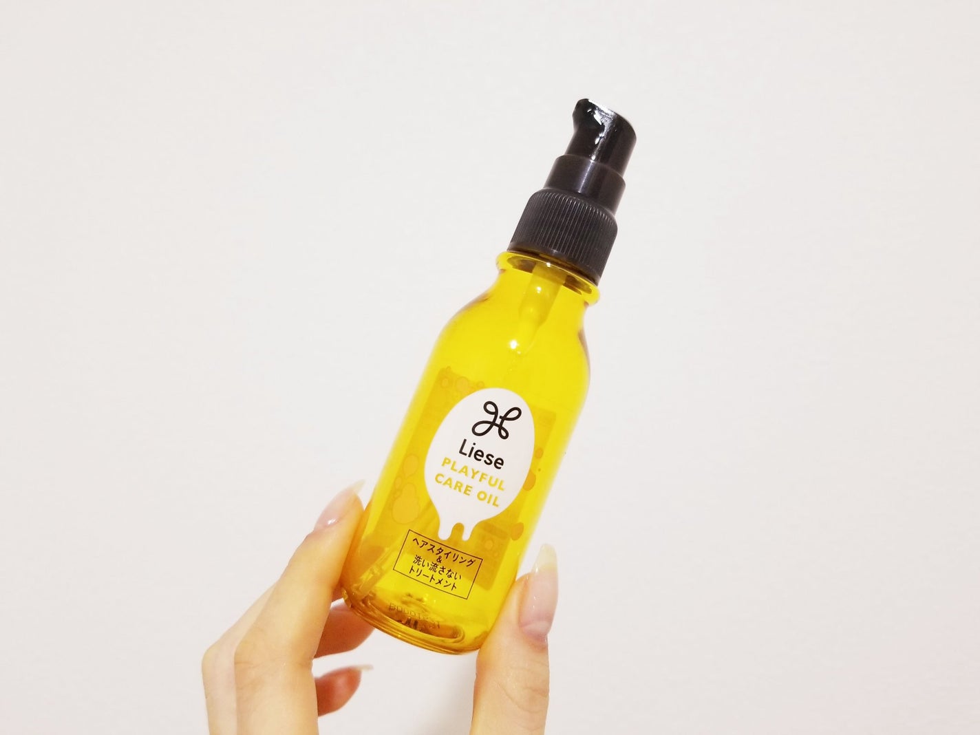 プレイフルケアオイル/リーゼ/ヘアオイルを使ったクチコミ(1枚目)