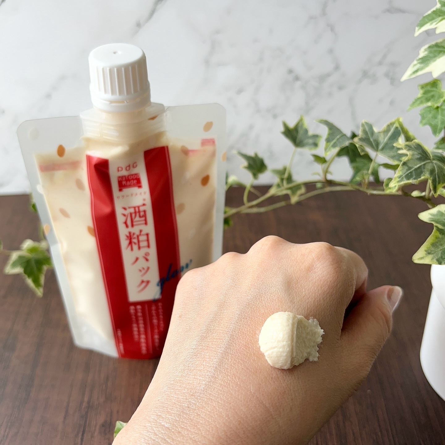 ワフードメイド 酒粕マスク グロー/pdc/シートマスク・パックを使ったクチコミ（3枚目）