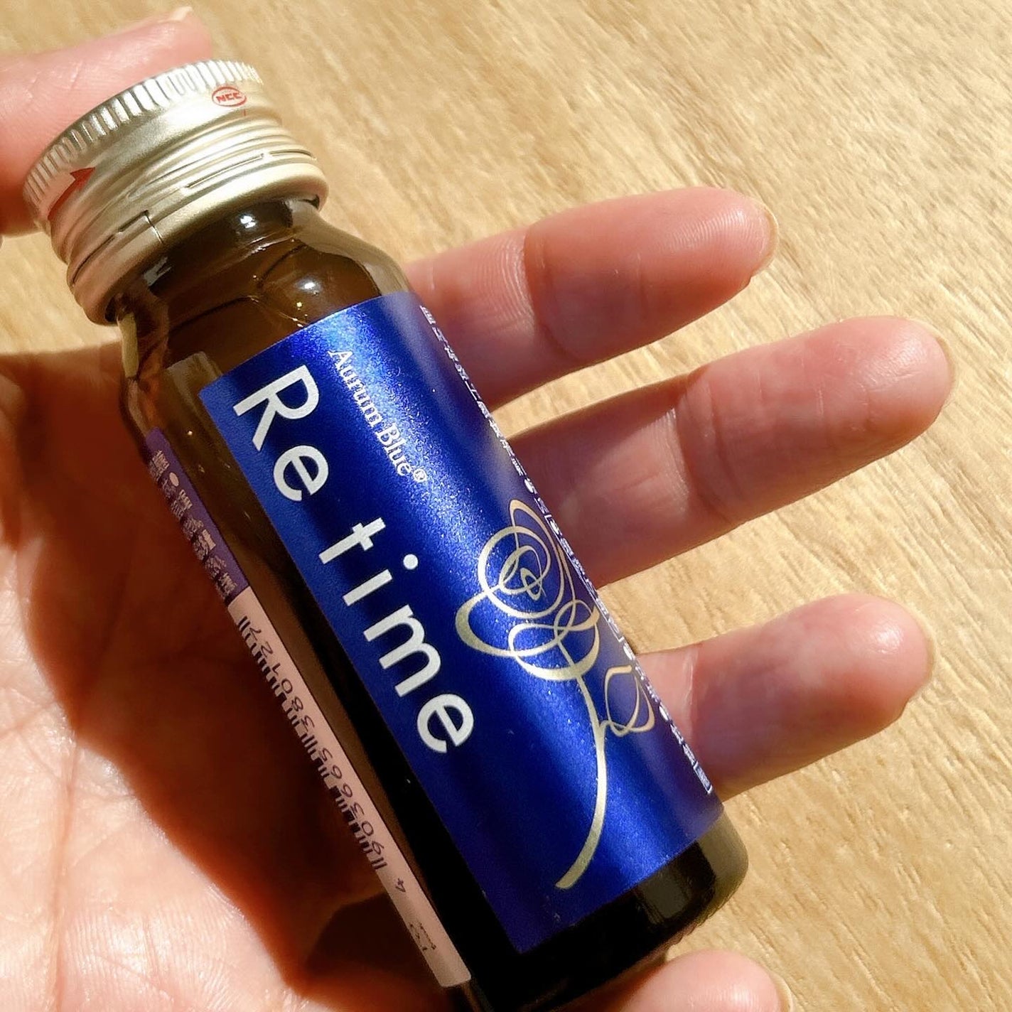 Re time ブルーローズドリンク/オーラムブルー/美容ドリンクを使ったクチコミ(5枚目)