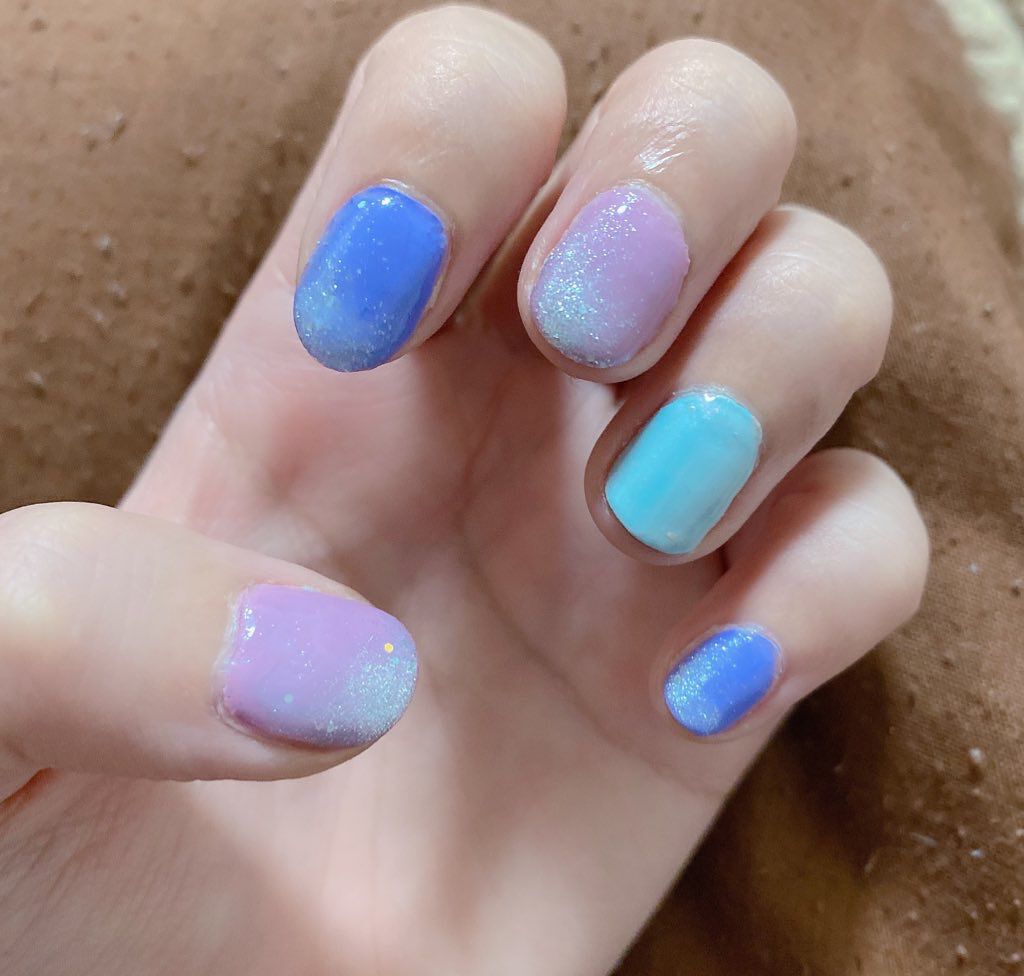 irogel  偏光パール(カラージェル)/irogel(イロジェル)/ジェルネイルを使ったクチコミ（1枚目）