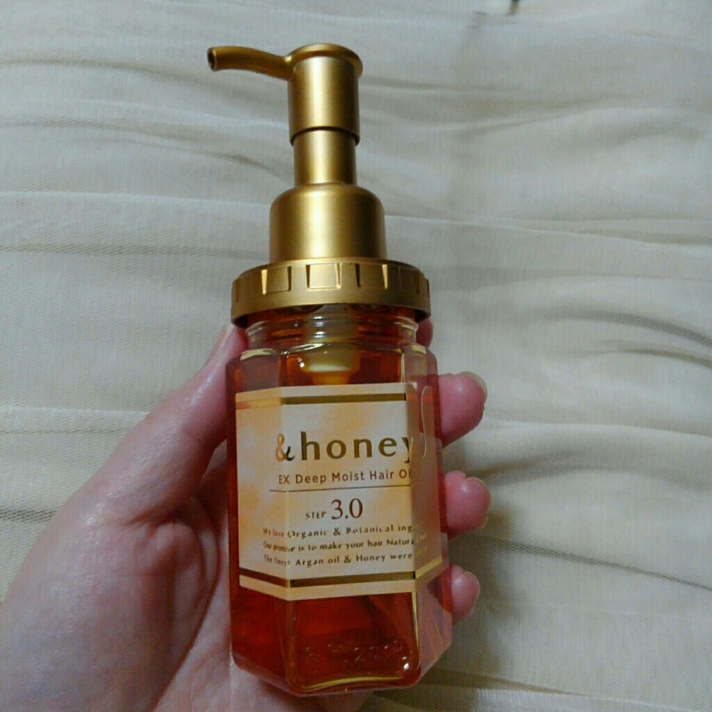 EXディープモイスト ヘアオイル3.0/&honey/ヘアオイルを使ったクチコミ(1枚目)