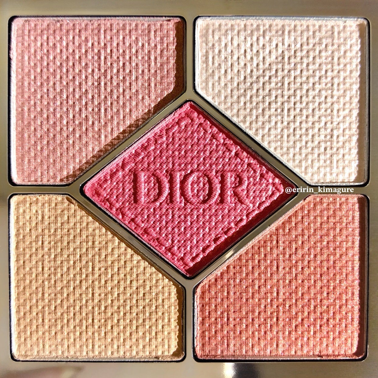 【旧】ディオールショウ サンク クルール (スプリング コレクション 2024 限定品)/Dior/アイシャドウを使ったクチコミ(3枚目)