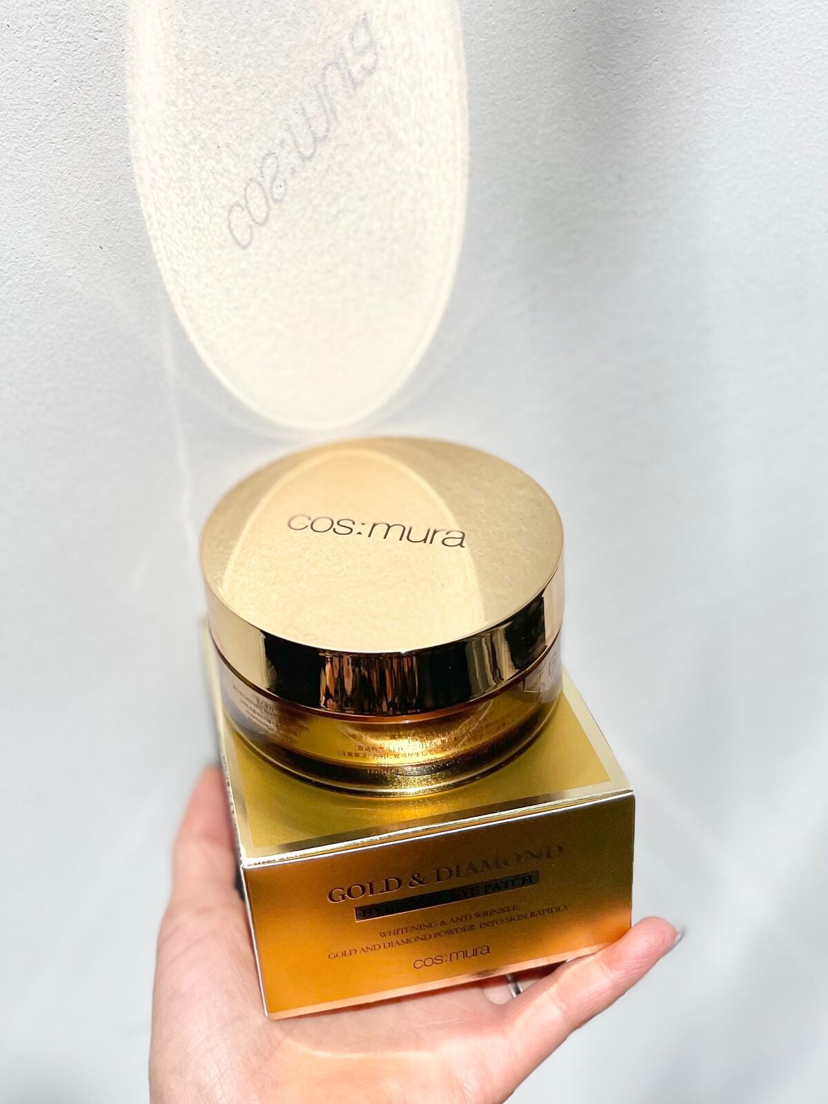 GOLD & DIAMOND ハイドロゲルアイパッチ/MORNING SURPRISE/アイケア・アイクリームを使ったクチコミ(2枚目)