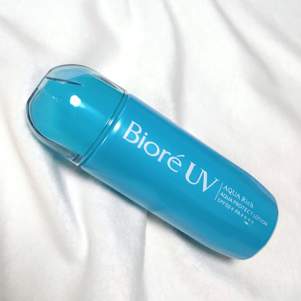 ビオレUV アクアリッチ アクアプロテクトローション(水層パック)/ビオレ/日焼け止めローションを使ったクチコミ(1枚目)