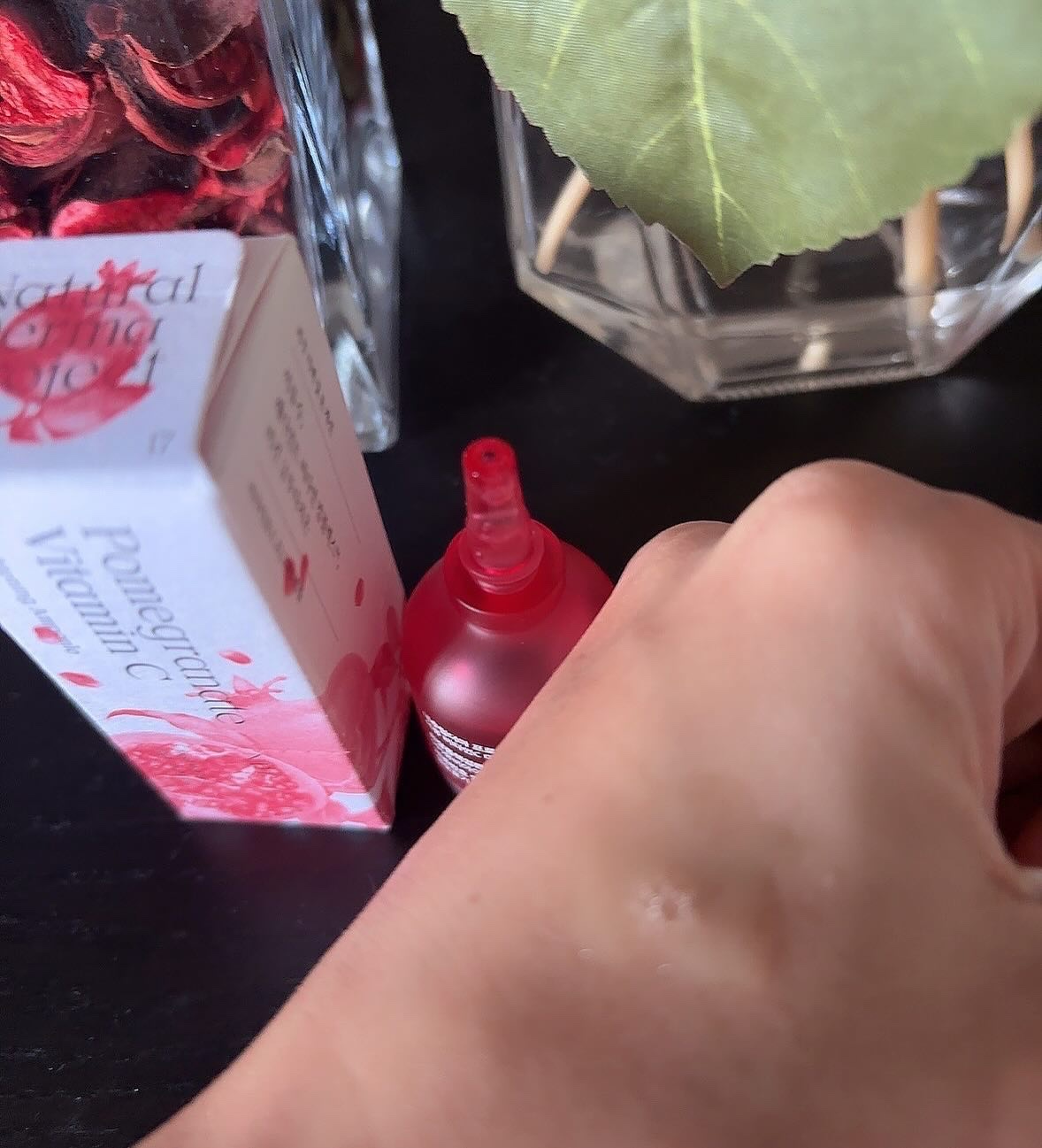 NATURAL DERMA PROJECT ザクロビタミンCブライトニングアンプルのクチコミ「自然主義のダーマブランドNDPの
ザクロビタミンCブライトニングアンプル。

ザクロエキスと高.....」（3枚目）