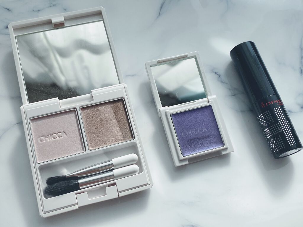 ミスティック パウダーアイシャドウ/CHICCA/アイシャドウパレットを使ったクチコミ(2枚目)