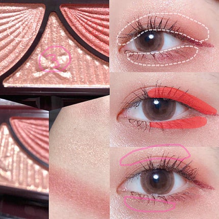 ジューシーピュアアイズ/キャンメイク/アイシャドウパレットを使ったクチコミ(4枚目)