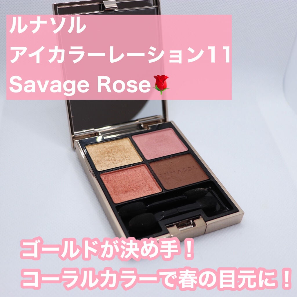 アイカラーレーション/LUNASOL/アイシャドウパレットを使ったクチコミ(1枚目)