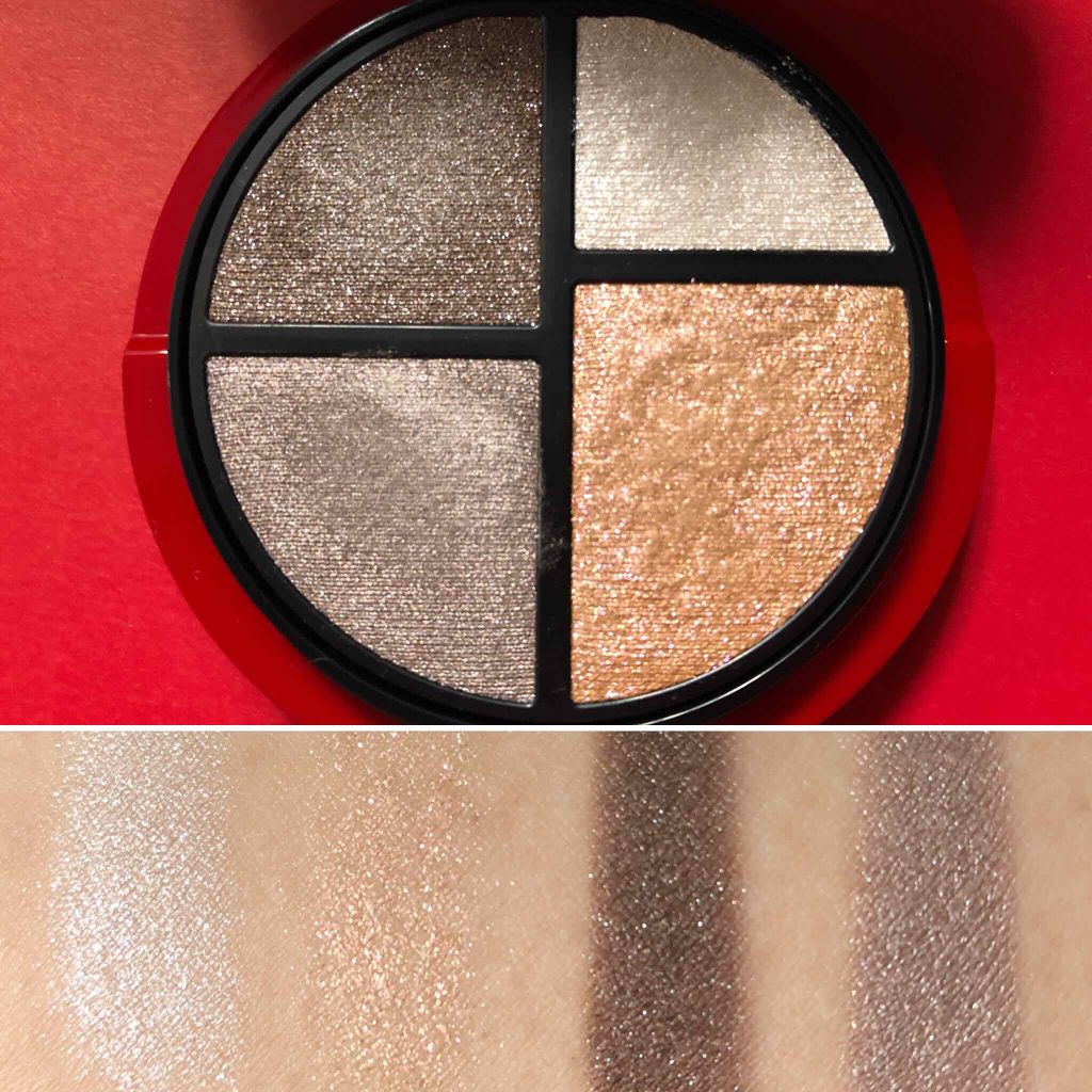 新品✨☆ジョルジオ　アルマーニ☆アイシャドウパレット 試してみた】アイ クアトロ パレット ジョルジオ アルマーニ