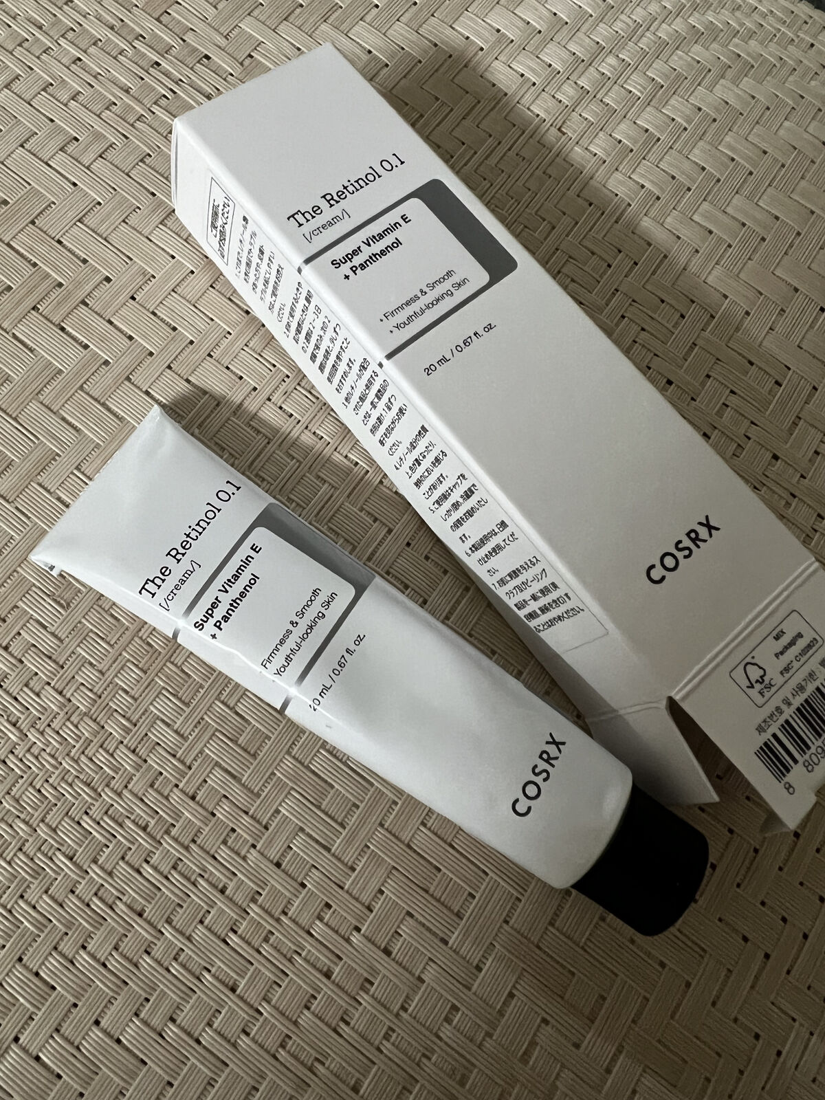 RXザ・レチノール0.1クリーム/COSRX/フェイスクリームを使ったクチコミ（2枚目）