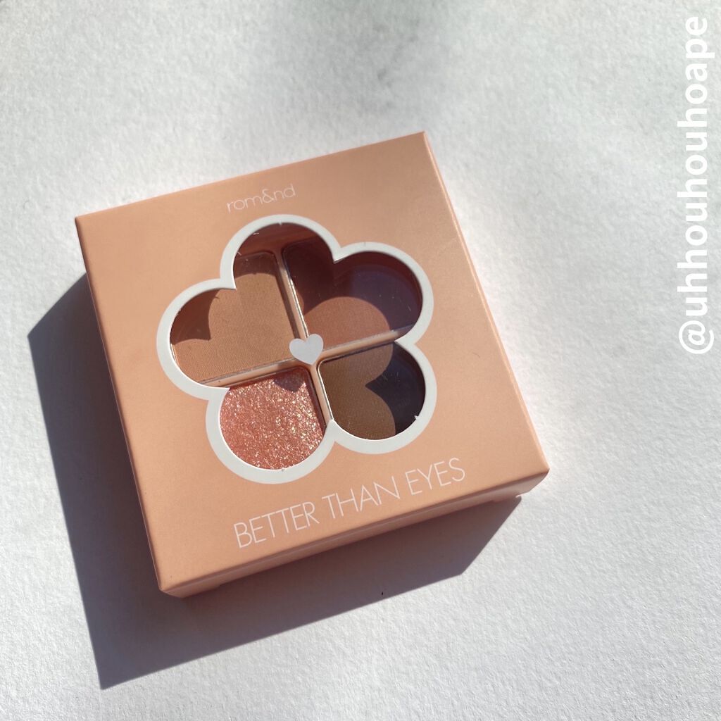 ベターザンアイズ/rom&nd/アイシャドウパレットを使ったクチコミ（2枚目）