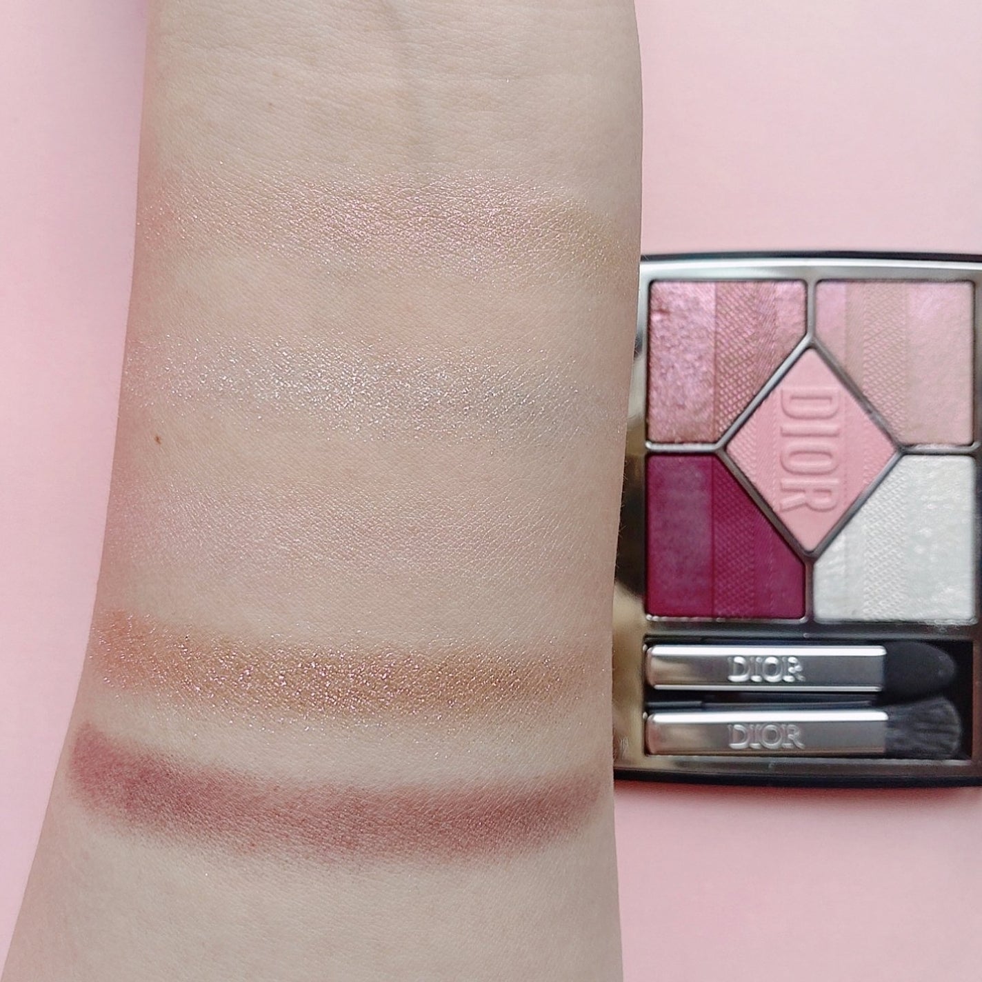 ディオールショウ サンク クルール(プラン ドゥ パリ コレクション限定品)/Dior/アイシャドウを使ったクチコミ(7枚目)