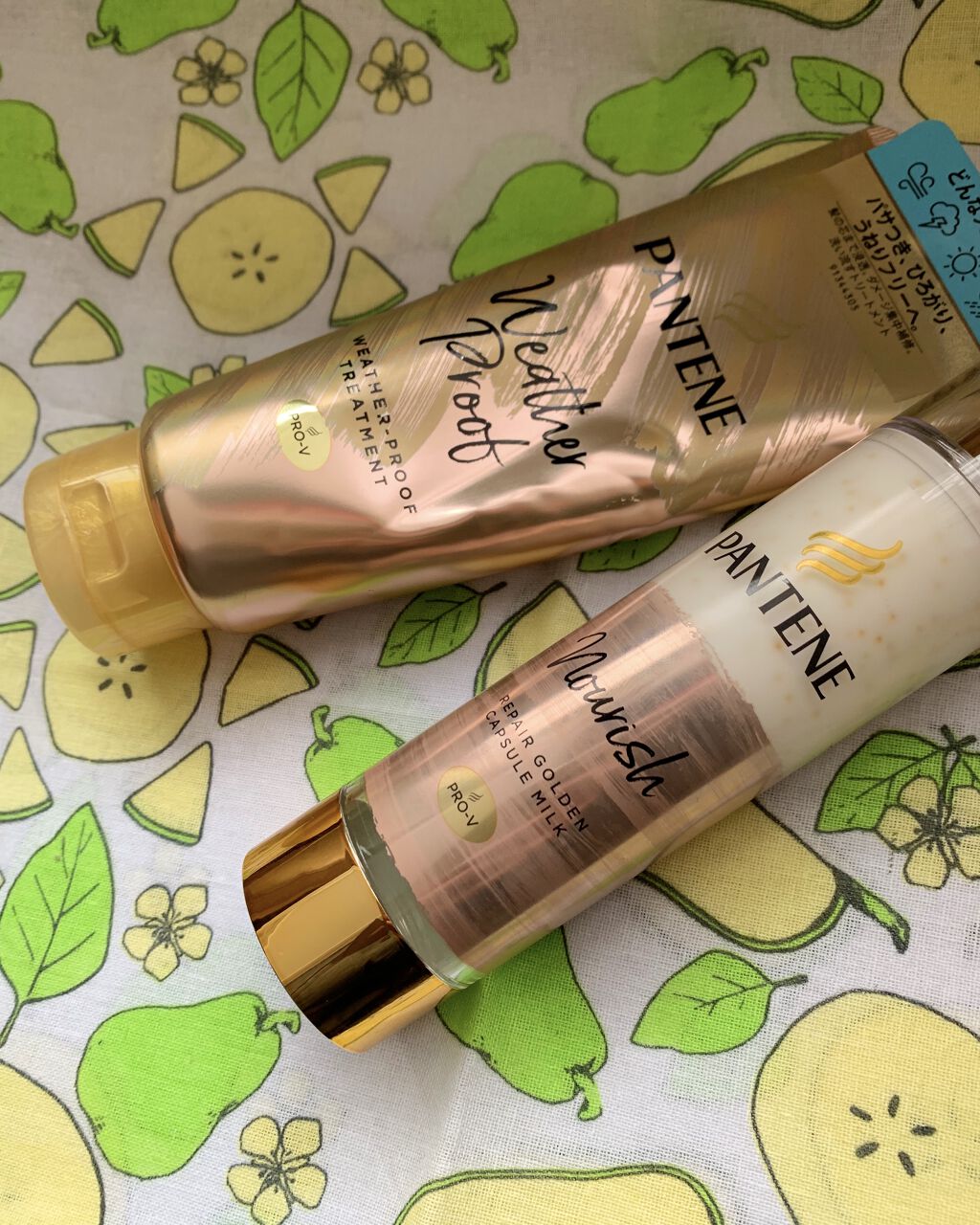 リペアー ゴールデン カプセル ミルク/パンテーン/ヘアミルクを使ったクチコミ（1枚目）